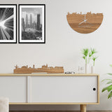 Standing Skyline Nunspeet Eiken houten cadeau decoratie relatiegeschenk van WoodWideCities