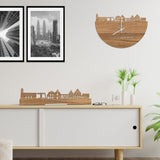 Standing Skyline Oudewater Eiken houten cadeau decoratie relatiegeschenk van WoodWideCities