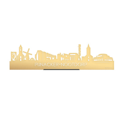 Standing Skyline Pijnacker-Nootdorp Gold Metallic