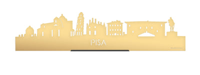 Standing Skyline Pisa Gold Metallic