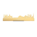 Standing Skyline Praha Goud Metallic