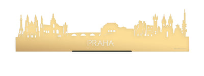 Standing Skyline Praha Gold Metallic