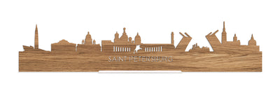 Standing Skyline Saint Petersburg Eiken