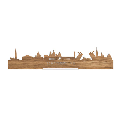 Standing Skyline Saint Petersburg Eiken