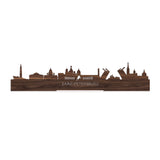 Standing Skyline Saint Petersburg Noten houten cadeau decoratie relatiegeschenk van WoodWideCities