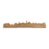 Standing Skyline Sevilla Eiken houten cadeau decoratie relatiegeschenk van WoodWideCities