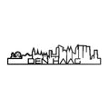 Standing Skyline Shape The Hague Black Glossy