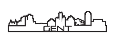 Standing Skyline Shape Gent Black