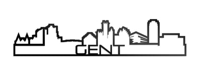 Standing Skyline Shape Gent Black Glossy
