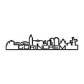 Standing Skyline Shape Gorinchem Black