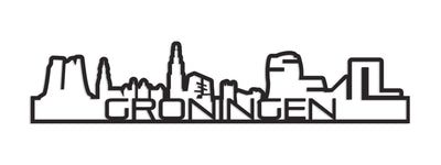 Standing Skyline Shape Groningen Black
