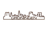Standing Skyline Shape Groningen Noten