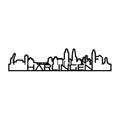 Standing Skyline Shape Harlingen Black