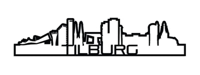 Standing Skyline Shape Tilburg Black