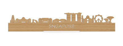 Standing Skyline Singapore Bamboo