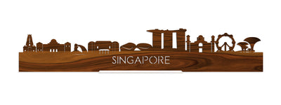 Standing Skyline Singapore Palissander