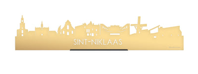 Standing Skyline Sint-Niklaas Gold Metallic