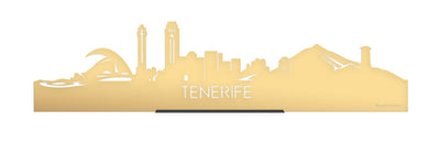 Standing Skyline Tenerife Gold Metallic