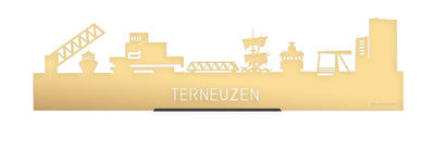 Standing Skyline Terneuzen Gold Metallic