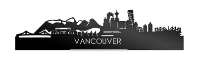 Standing Skyline Vancouver Black Glossy