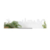 Standing Skyline Venray Spiegel 40 cm houten cadeau decoratie relatiegeschenk van WoodWideCities
