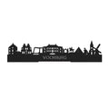 Standing Skyline Voorburg Black