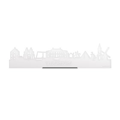 Standing Skyline Voorburg Wit Glanzend