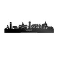 Standing Skyline Vught Zwart Glanzend