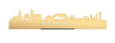 Standing Skyline Wijk aan Zee Gold Metallic