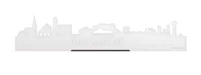 Standing Skyline Wijk aan Zee White Glossy