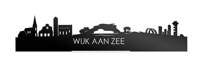 Standing Skyline Wijk aan Zee Black Glossy