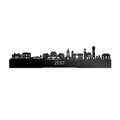 Standing Skyline Zeist Zwart Glanzend