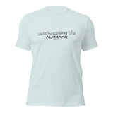 T-Shirt Alkmaar Light Blue S houten cadeau decoratie relatiegeschenk van WoodWideCities
