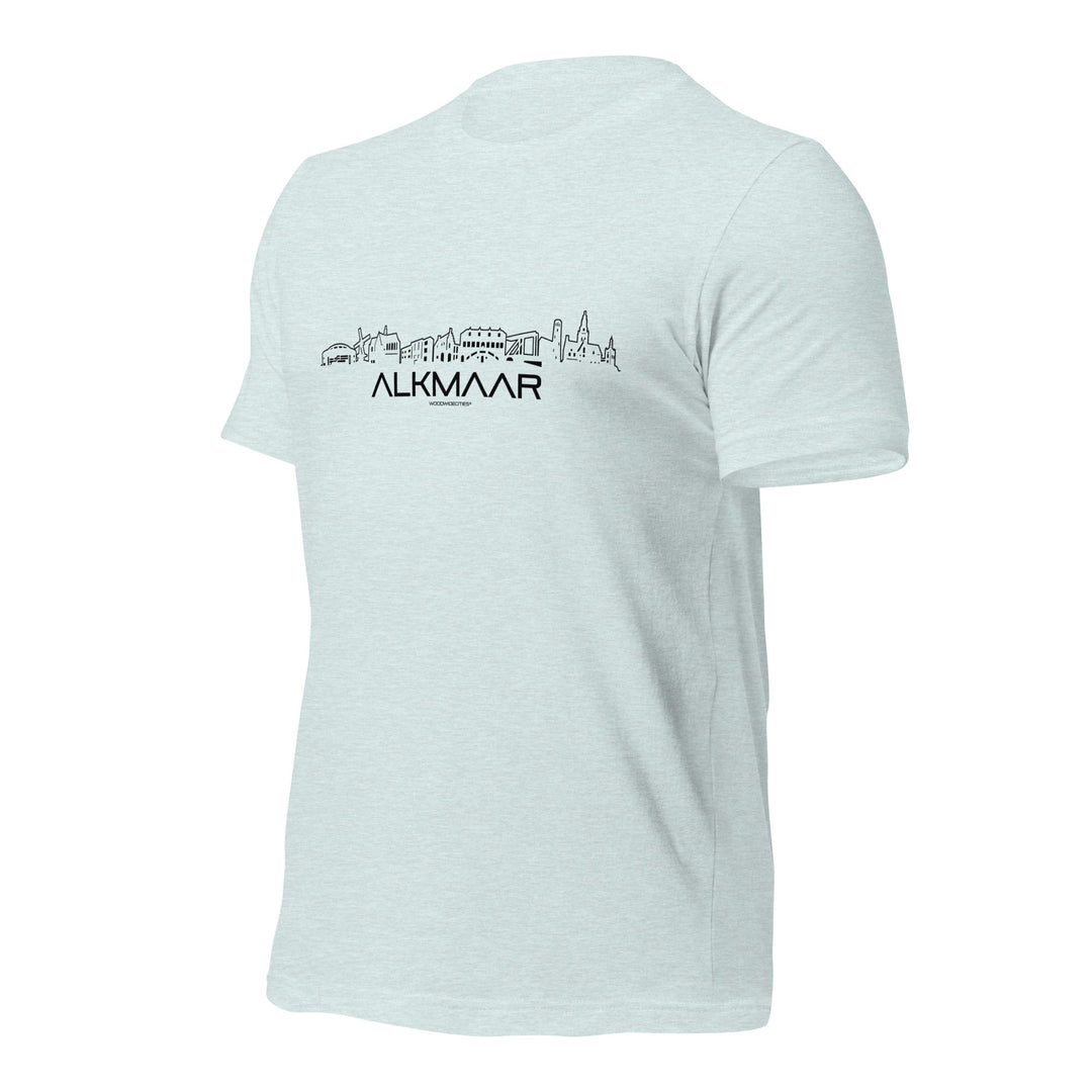 T-Shirt Alkmaar houten cadeau decoratie relatiegeschenk van WoodWideCities