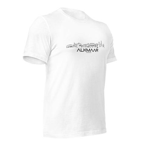 T-Shirt Alkmaar houten cadeau decoratie relatiegeschenk van WoodWideCities