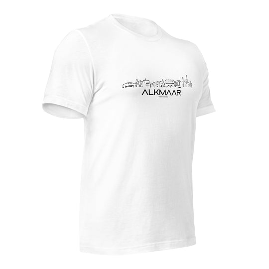 T-Shirt Alkmaar houten cadeau decoratie relatiegeschenk van WoodWideCities