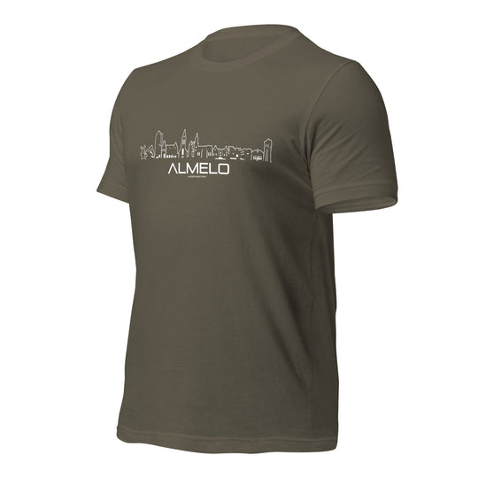 T-Shirt Almelo houten cadeau decoratie relatiegeschenk van WoodWideCities