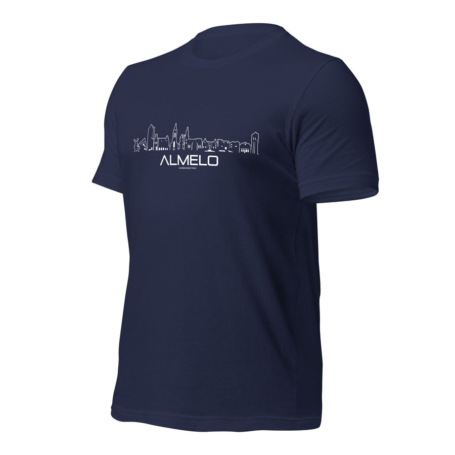T-Shirt Almelo houten cadeau decoratie relatiegeschenk van WoodWideCities
