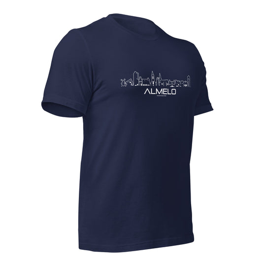 T-Shirt Almelo houten cadeau decoratie relatiegeschenk van WoodWideCities