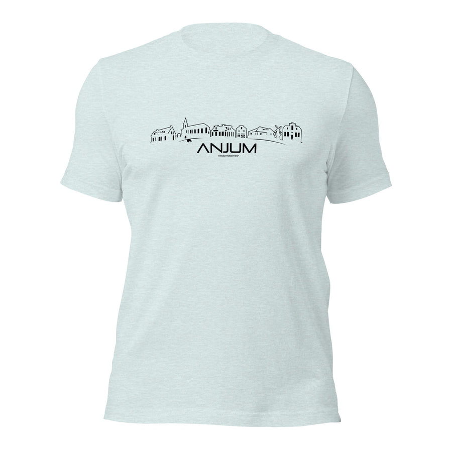 T-Shirt Anjum Light Blue S houten cadeau decoratie relatiegeschenk van WoodWideCities