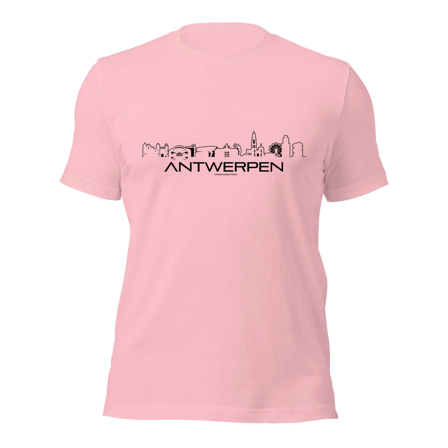 T-Shirt Antwerpen cadeau voor elke citylover decoratie kleding relatiegeschenk van WoodWideCities