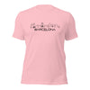 T-Shirt Barcelona Pink S houten cadeau decoratie relatiegeschenk van WoodWideCities