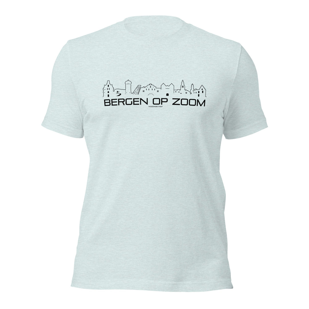 T-Shirt Bergen op Zoom Light Blue S houten cadeau decoratie relatiegeschenk van WoodWideCities