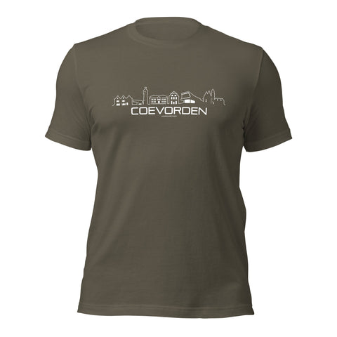 T-Shirt Coevorden Army S houten cadeau decoratie relatiegeschenk van WoodWideCities