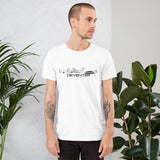 T-Shirt Deventer houten cadeau decoratie relatiegeschenk van WoodWideCities