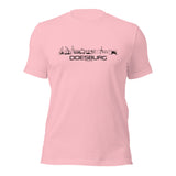T-Shirt Doesburg Pink S houten cadeau decoratie relatiegeschenk van WoodWideCities
