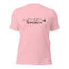 T-Shirt Dordrecht Pink S houten cadeau decoratie relatiegeschenk van WoodWideCities