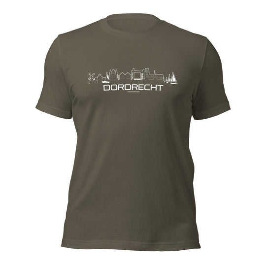 T-Shirt Dordrecht Army S houten cadeau decoratie relatiegeschenk van WoodWideCities