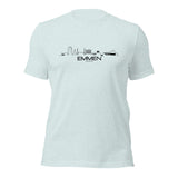 T-Shirt Emmen Light Blue S houten cadeau decoratie relatiegeschenk van WoodWideCities