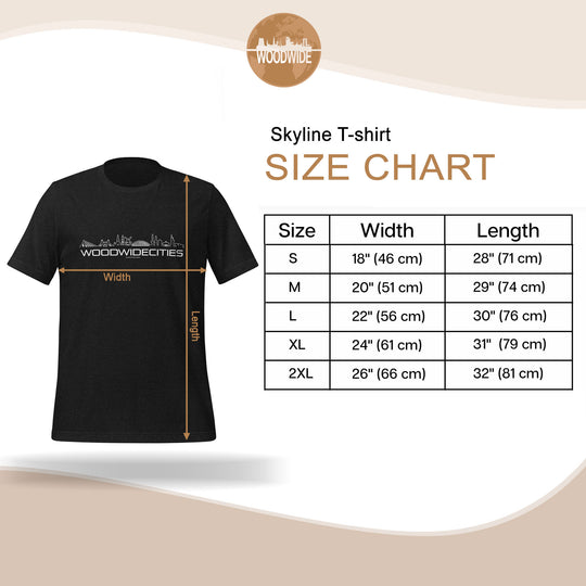 T-Shirt Fryslan cadeau voor elke citylover decoratie kleding relatiegeschenk van WoodWideCities
